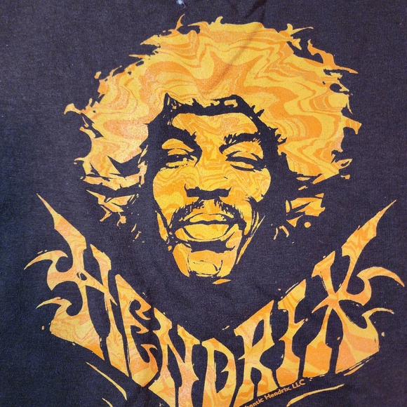 Optima Other - Hendrix Graphic Tee in Black and Orange